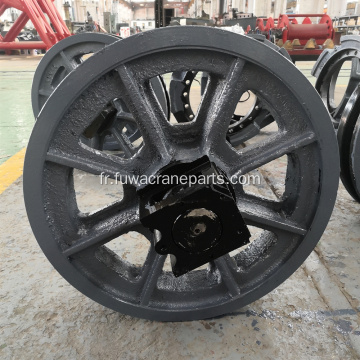 Pièces de train de roulement de rouleau de renvoi avant de grue sur chenilles FUWA